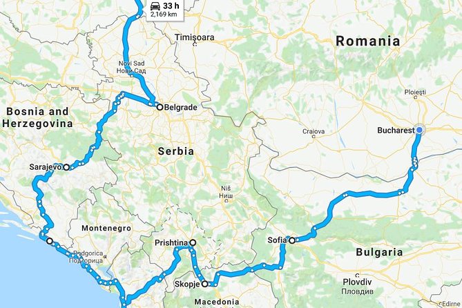 14-Day The Best of The Balkans Small Group Tour from Bucharest to Budapest - What $3,009.77 buys you on this Balkans route