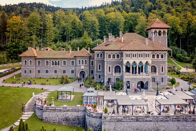 3 Castle:Peles ,Bran,Cantacuzino Tour from Brasov /Hotel pickup - Sinaia Monastery offers a quieter half-hour