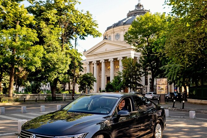 4h Bucharest Panoramic Tour by Car with stops - Calea Victoriei shifts from state power to city style