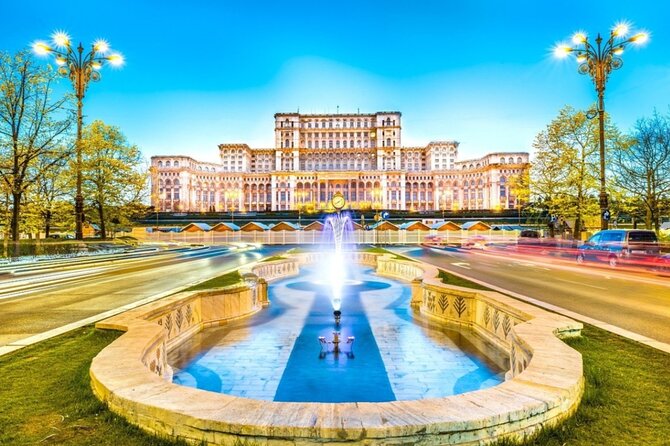 4h Bucharest Panoramic Tour by Car with stops - The Palace of Parliament sets the tone