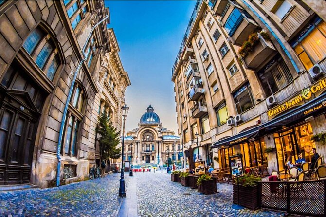 4h Bucharest Private Tour (2h by Car and 2h Walking in Old Town) - A bank vault beneath the Marmorosch hotel