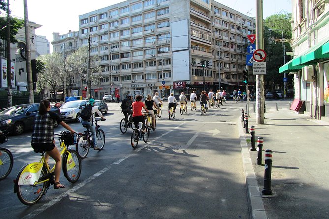 Bicycle Sightseeing in Bucharest - Revolution Square and the end of communist rule