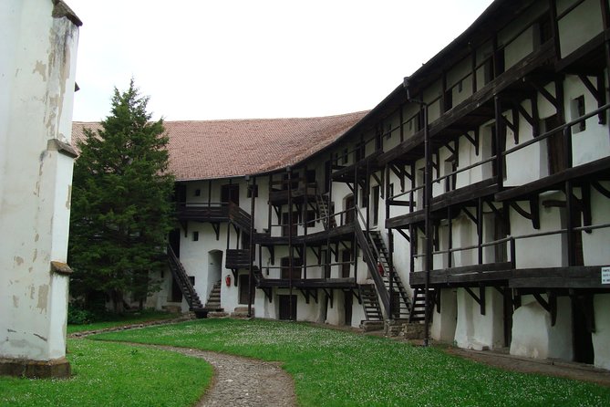 Bran Castle, Rasnov Fortress, Harman & Prejmer Fortified Churches Day Tour - Rasnov’s lower fortress and panoramic platform