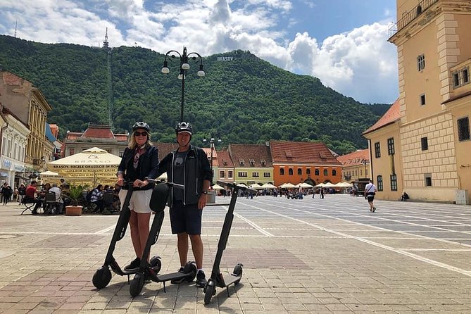 Brasov Old Town Guided Tour With Electric Scooters - Black Tower, White Tower, and Graft Bastion