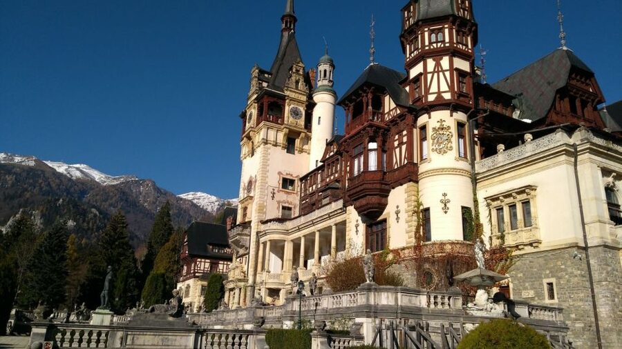 Brasov: Peles Castle, Bran Castle & Rasnov Fortress Day Tour - Sinaia Monastery breaks up the castle theme