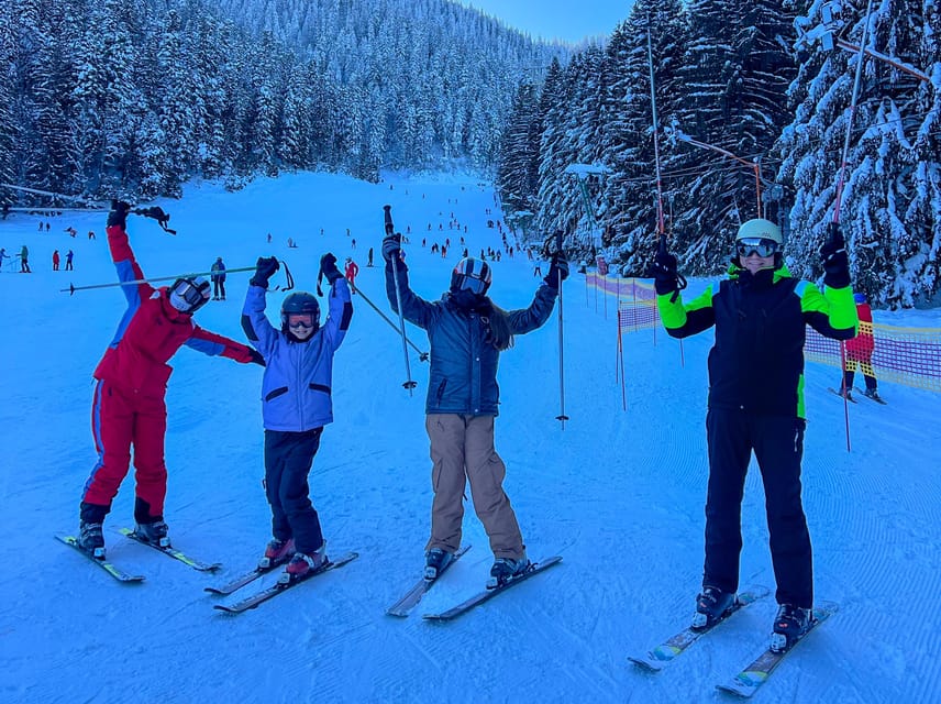Brasov: Ski Lessons Day Trip For All Ages And Levels - From Livada Poștei to Poiana Brasov
