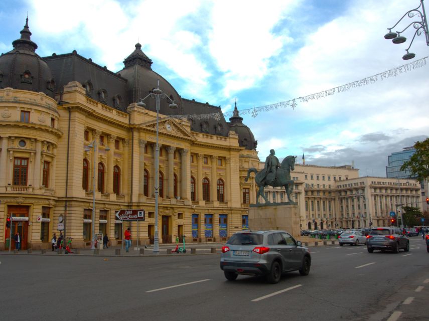 Bucharest by car - full day 'stop and visit' experience - Lunch and local conversation
