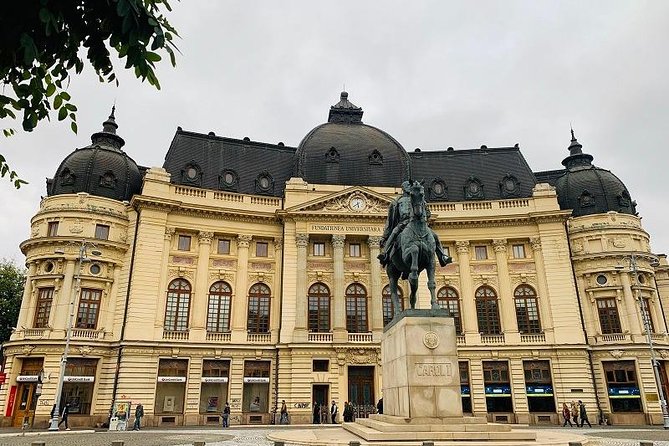 Bucharest City Tour and Wine Tasting – 2.5 hours - Five Romanian wines with five cheeses