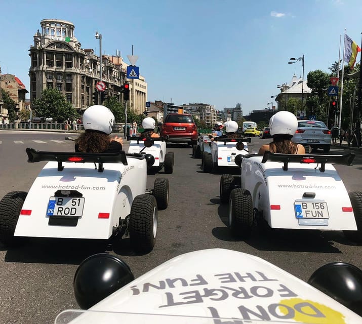 Bucharest: City Tour by a Mini Hot Rod - From Promenada Mall to Bucharest’s streets