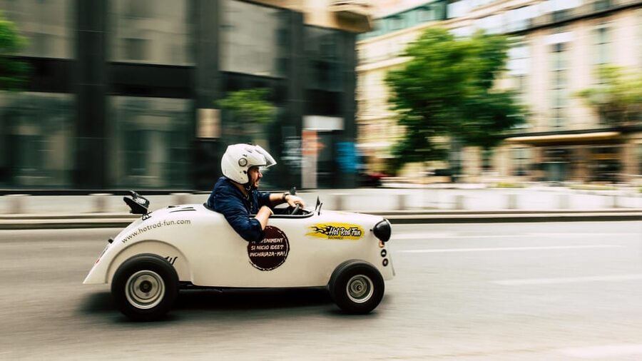 Bucharest: City Tour by a Mini Hot Rod - The safety briefing before you drive