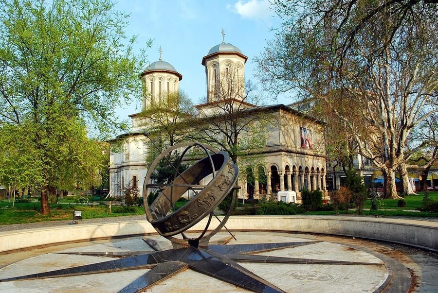 Bucharest city tour by car - Revolution Square and the Royal Palace