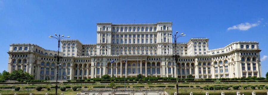 Bucharest city tour by car - Cotroceni, Victoria Palace, and the wider city