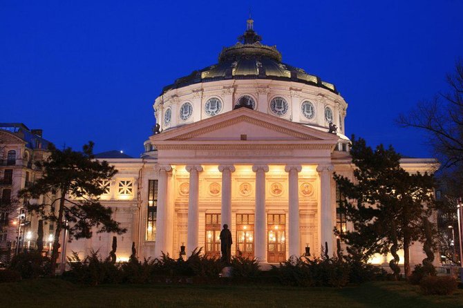 Bucharest City Tour by Night - The Palace of Parliament at night