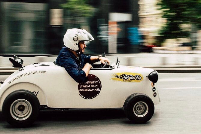 Bucharest: CityTour in one of a kind mini hot rod - Photos, videos, and the evening option