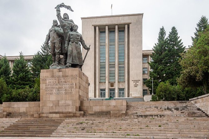 Bucharest Communist Bike Tour - Palace of Parliament: scale with a political price