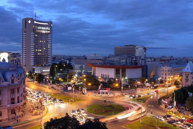 Bucharest Evening Tour and Traditional Dinner - 3 hours - Timing, pickup, and the return ride