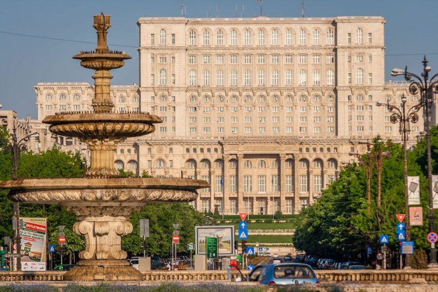 Bucharest: Half-Day Sightseeing Tour - Entering the Palace of Parliament