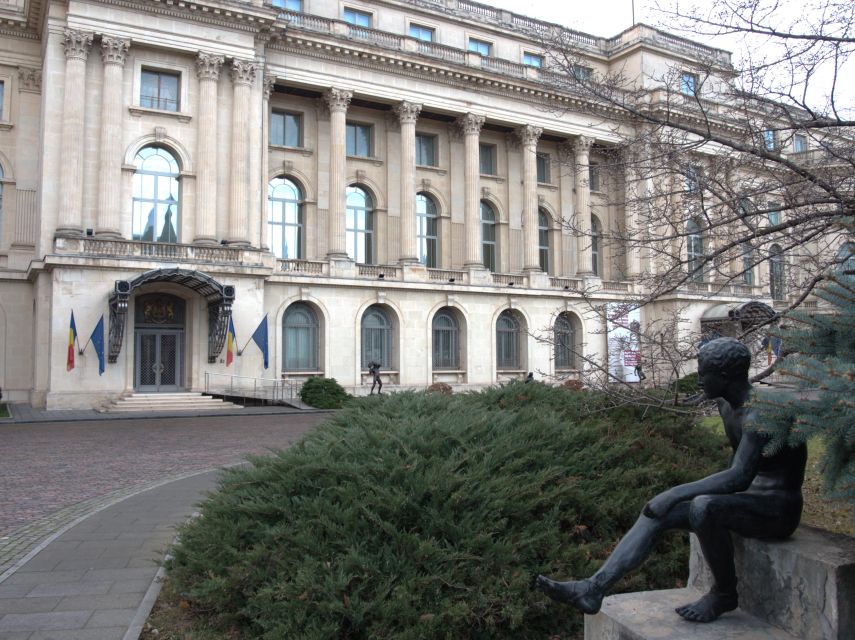 Bucharest highlights - full day private walking tour - The Athenaeum and the city’s cultural ambitions
