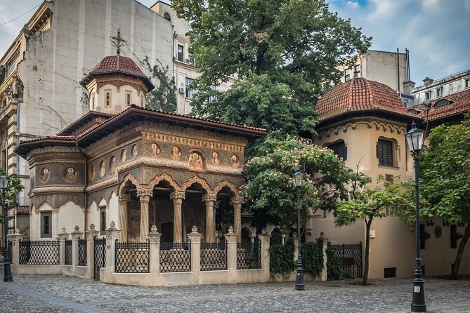 Bucharest Old Centre Tour - St Anthony Church in the heart of the old centre