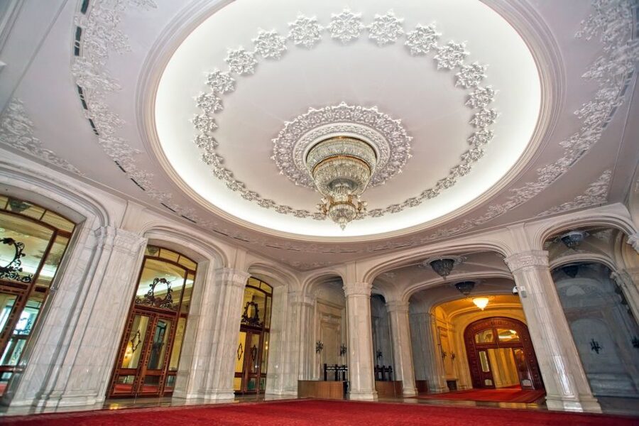 Bucharest: Parliament Palace Skip-the-line Ticket - The ground floor: start with the scale