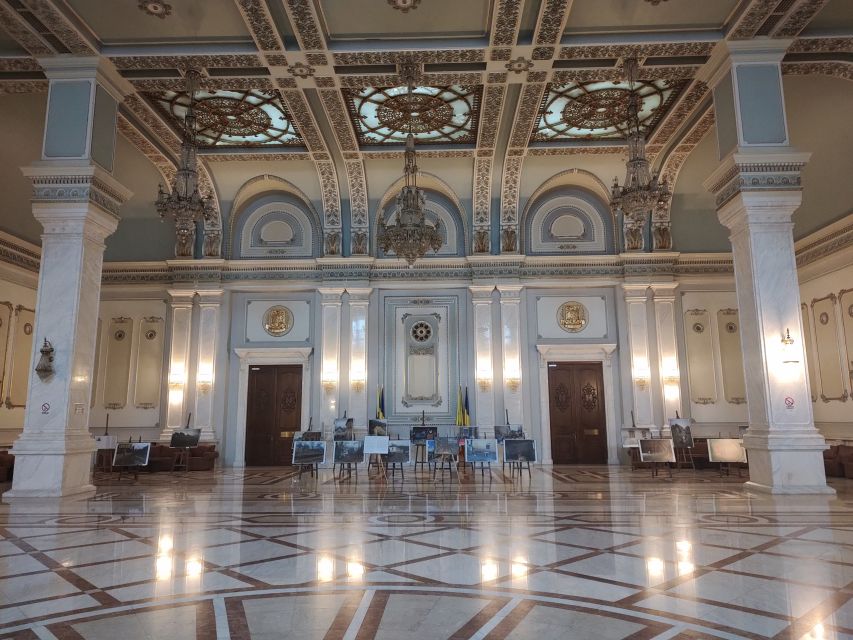 Bucharest: Parliament Senate Entry Tickets and Guided Tour - Conference rooms show the building’s working side
