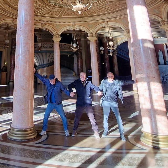 Bucharest: private and exclusive Italian walking tour - Meeting Caru’ cu Bere in Bucharest’s Old Town