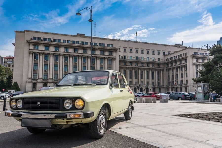 Bucharest: Private Communist Tour in a Romanian Vintage Car - Casa Presei and the power of the printed word