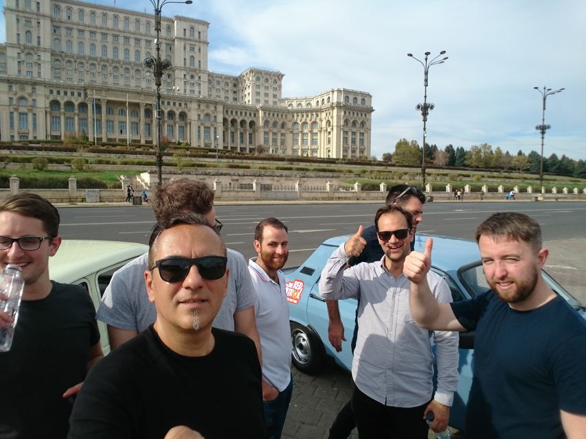 Bucharest: Private Three Neighborhoods Tour by Vintage Car - Bragadiru Palace begins the route with a grand contrast