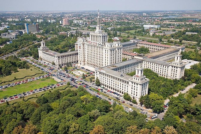 Bucharest Private Tour of the City by Car - University Square And The Central City