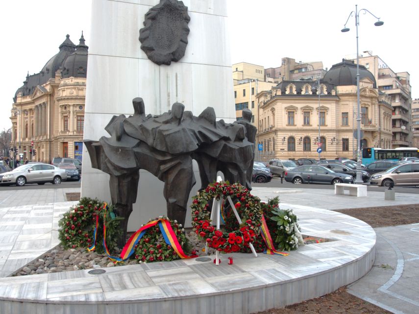 Bucharest's scars of Communism-half day private walking tour - University Square and the night that changed Romania