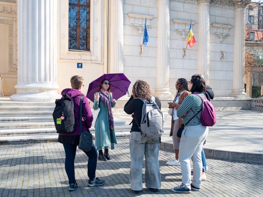 Bucharest: Small Group History, Art & Secrets Tour - Passages, banks, and the old center