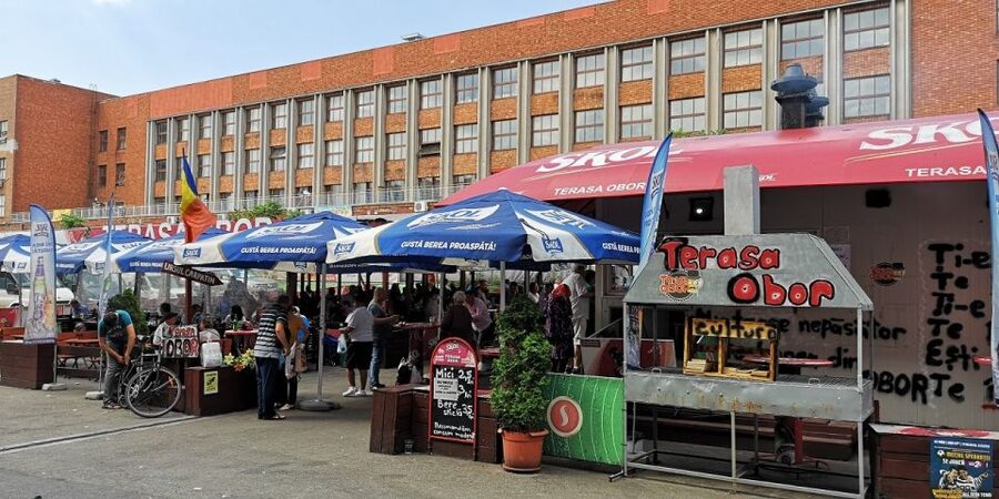 Bucharest: Street Food Tour with a Local Guide - Walking from University Square toward Cismigiu Park
