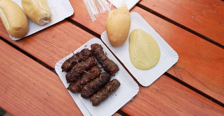 Bucharest: Street Food Tour with a Local Guide - A humble beginning with pretzel and yogurt