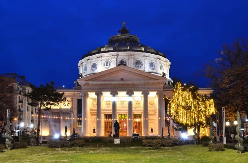 Bucharest: The Italian emigration in Romania - Palace of Justice and the first architectural clues