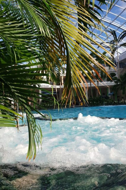 Bucharest: Therme Night Show Ticket with Transfer - Three hours in Galaxy and Palm
