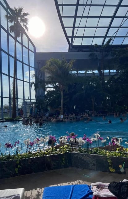 Bucharest: Therme Night Show Ticket with Transfer - Eating at Humboldt Restaurant