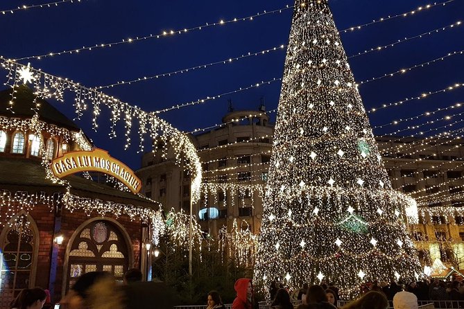 Bucharest: Tour of Christmas traditions & decorations - Constitution Square and the Palace of Parliament