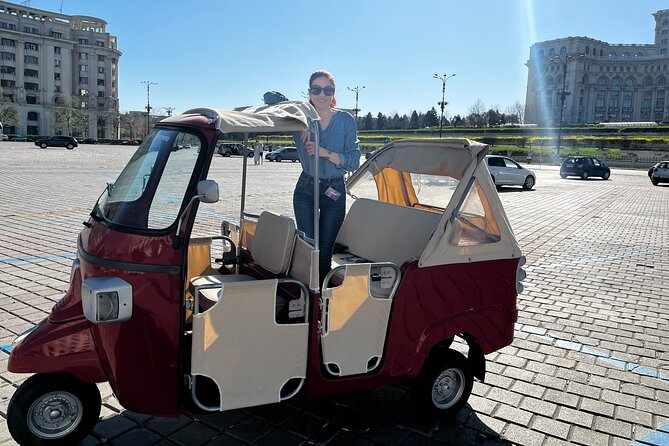 Bucharest Tuk Tuk city tour - Calea Victoriei is Bucharest’s grand central artery