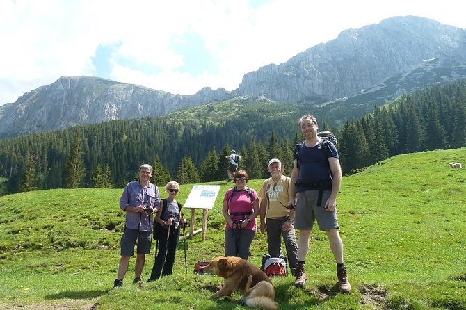 Carpathians in Romania: Bucegi Natural Park with native Spanish guide. - From Moeciu de Sus toward Gutanu
