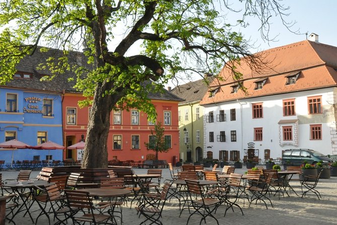 City Tour Sighisoara Legends & Landmarks A Walk Through Time - Venetian House, the Deer Antler House, and small details