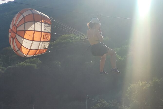 CLUJ ADVENTURE TOUR ! ZIP LINE and HIKE - The 600-meter zipline and the first rush