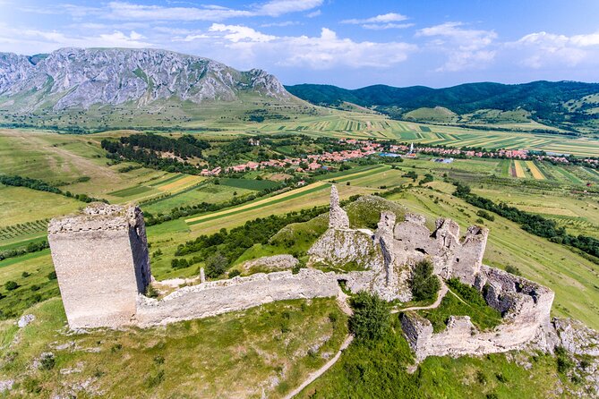 Day Trip To Turda Salt Mine, Rimetea Village & Coltesti Fortress - The uphill path to Coltesti Fortress