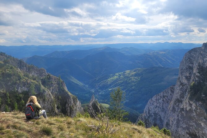 Discover Apuseni Mountains - Scarita Summit,Sipote Waterfall and Dumesti Village - The steep beech forest climb