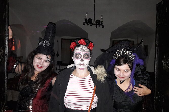 Dracula's Castle Halloween from Brasov -November 01 , 2025 - The garden tent and late-night party