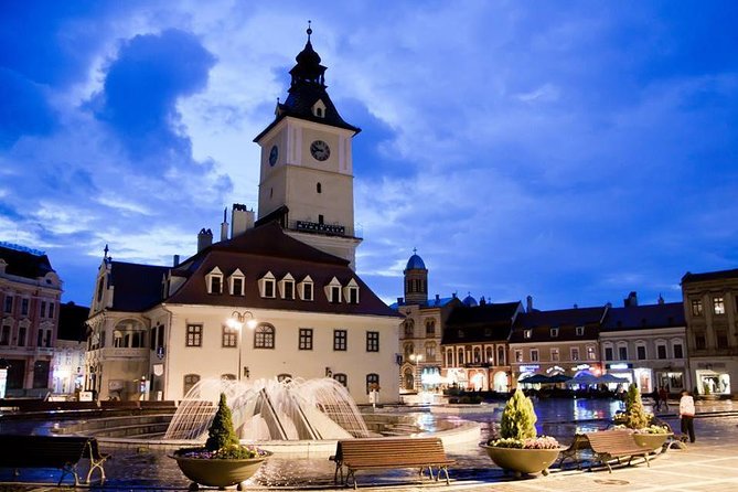 Dracula's Castle, Peles Castle and old town Brasov from Bucharest - One hour in Brasov’s Piata Sfatului