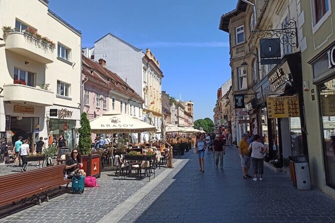 Dracula's Castle -Private Tour- with Brașov City and Peleș Castle - Brașov’s old center: an hour with room to wander