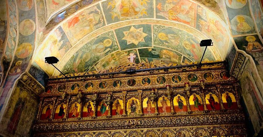 Eastern Orthodox Church Art in Bucharest - Starting at Saint Anton near the Old Princely Court