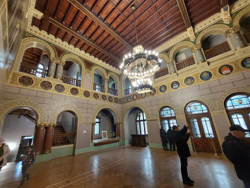 From Brasov: Peles Castle, Bran Castle & Cantacuzino Castle - Cantacuzino Castle and the Bucegi mountain view