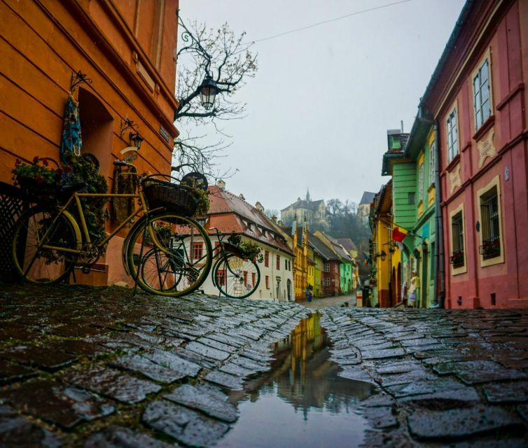 From Brasov – Red Line & City Tour Sighisoara UNESCO - The 08:30 departure and the road from Brașov