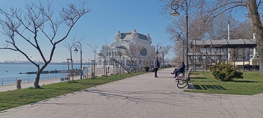 From Bucharest: Black Sea Constanța Day Tour - The Casino and the waterfront
